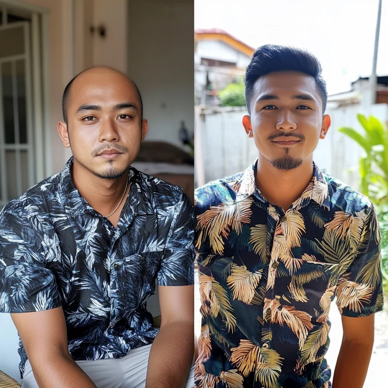 Pemasangan sistem rambut pertama anda
